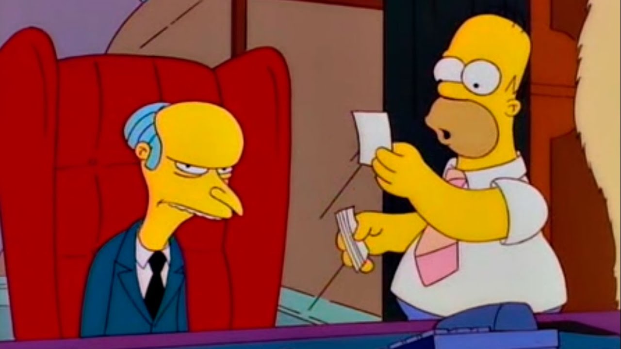 Homer Simpson - You have 30 minutes to move your cube...
