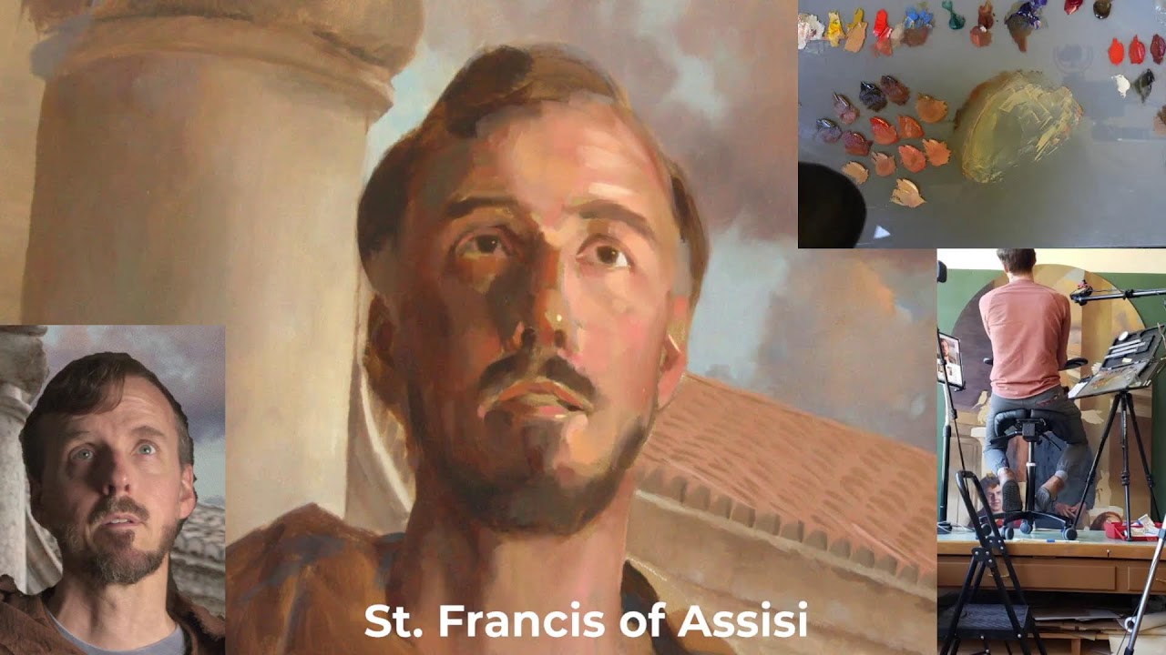 Chapel Artwork Live Stream - Ep. 11 - St. Francis of Assisi