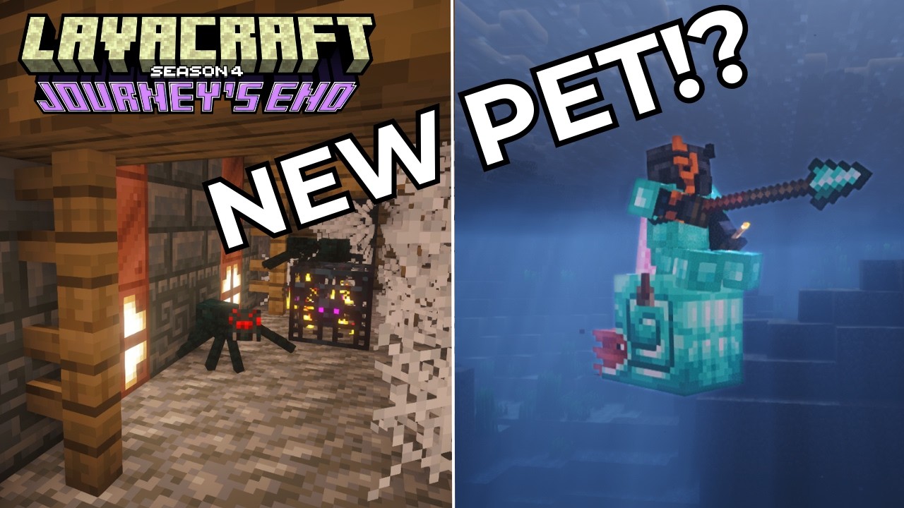 Dungeons, Diamonds & My New Pet! | LavaCraft S4E1 – Journey to the End