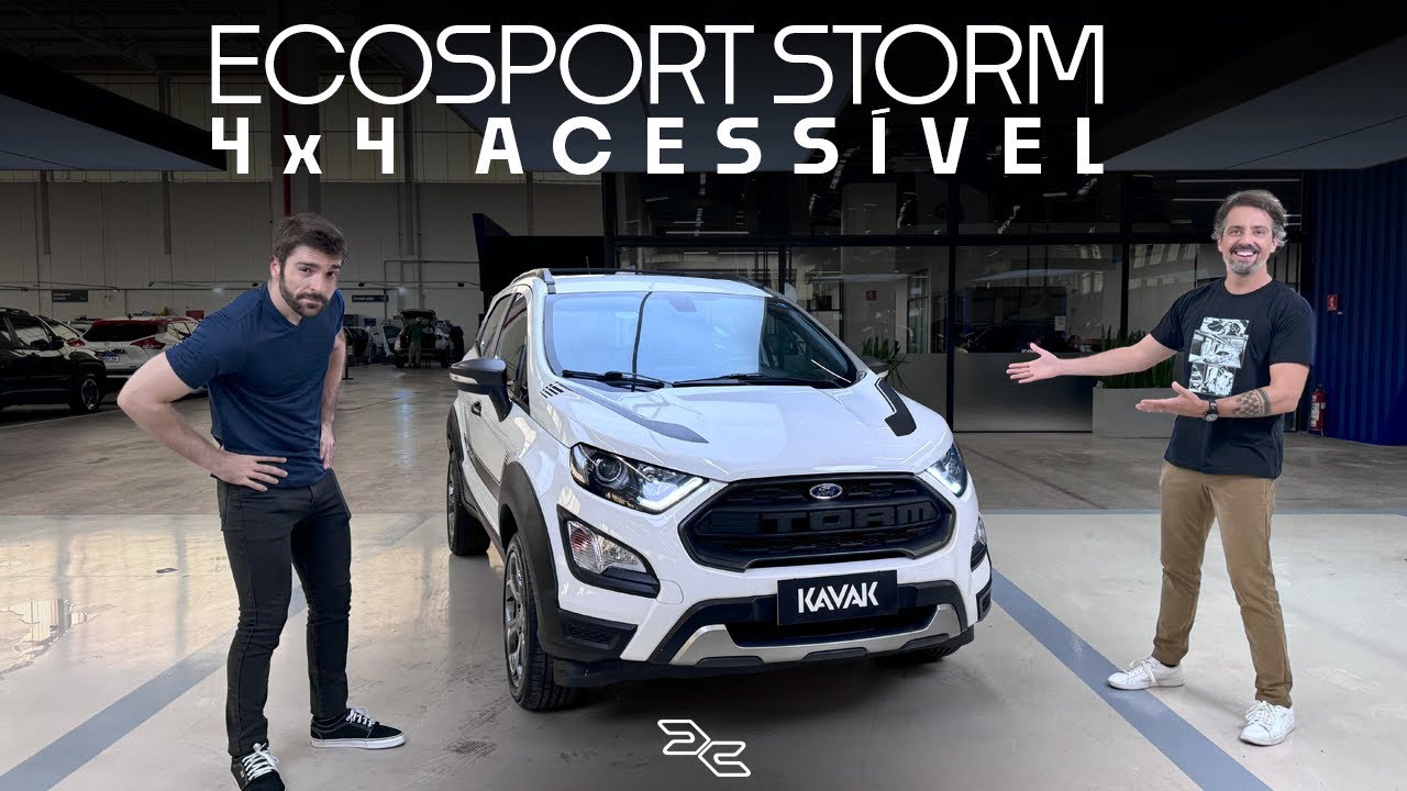 Um 4x4 RAIZ e acessível! Ford EcoSport Storm é seminovo COBIÇADO na Kavak na faixa de R$ 79 mil