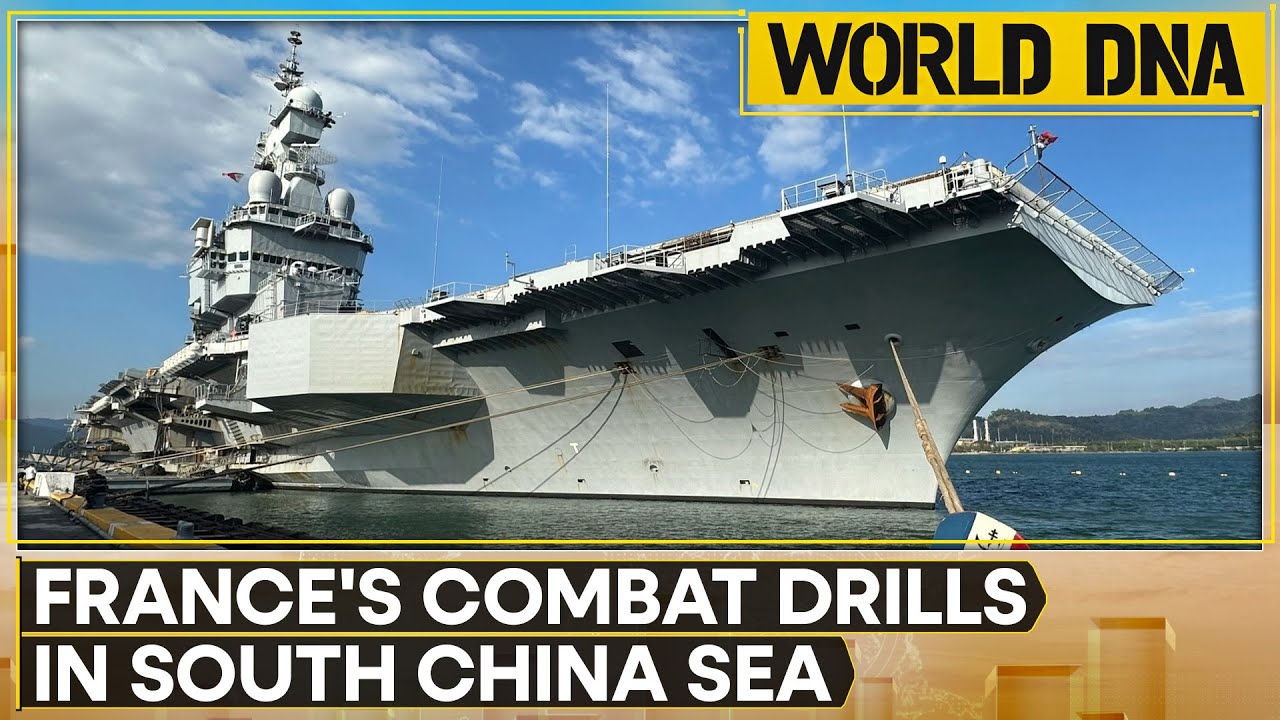 French Aircraft Carrier Conducts Combat Drills With Philippine Forces in South China Sea | World DNA