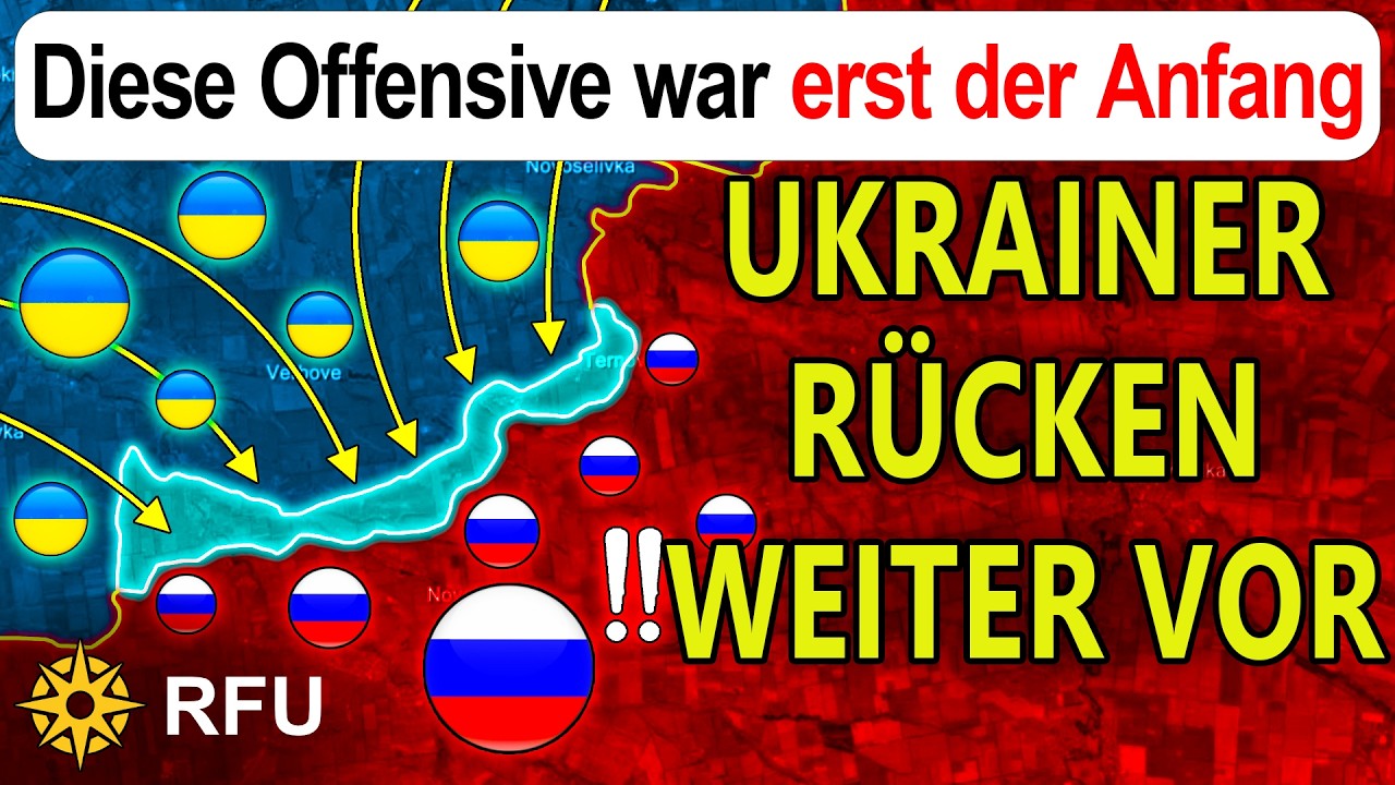 Russischer Rückzug: Ukrainische Streitkräfte bauen ihre Frontkontrolle massiv aus | RFU News