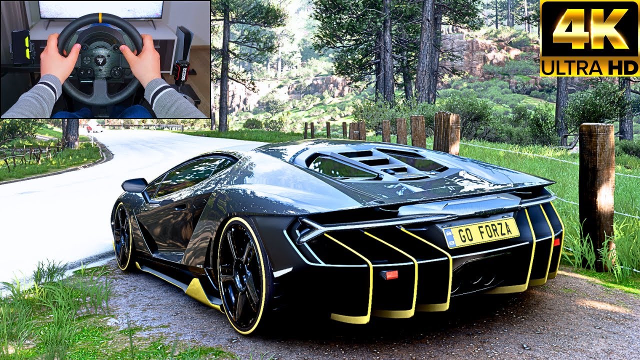 Lamborghini Centenario | Forza Horizon 5 | Thrustmaster TX Steering Wheel Gameplay