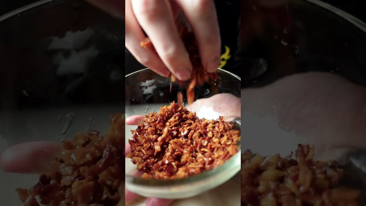 How to make your own bacon bits #shorts