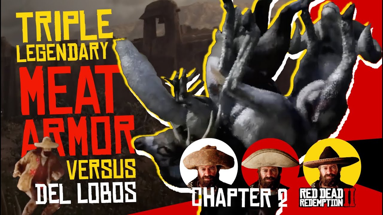EARLY ACCESS NEW AUSTIN - Clear Del Lobo Hideouts + Hats as Arthur - Meat Armor Pt 6 - RDR2