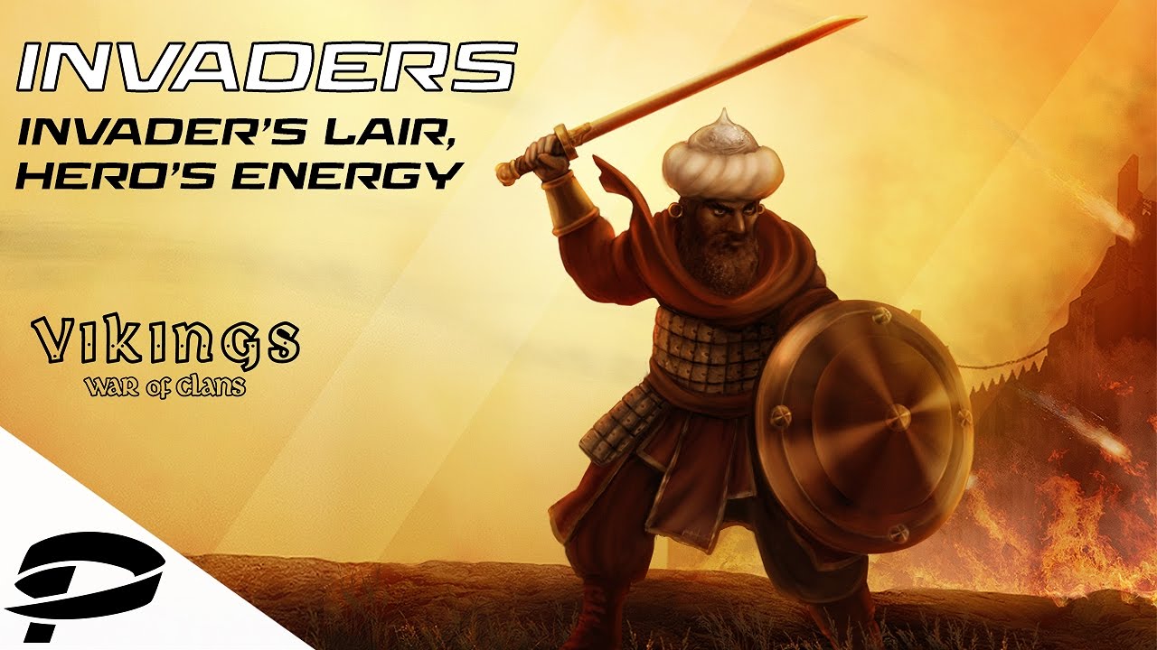 Vikings: War of Clans Tutorial - Invader’s Lair, Hero’s energy