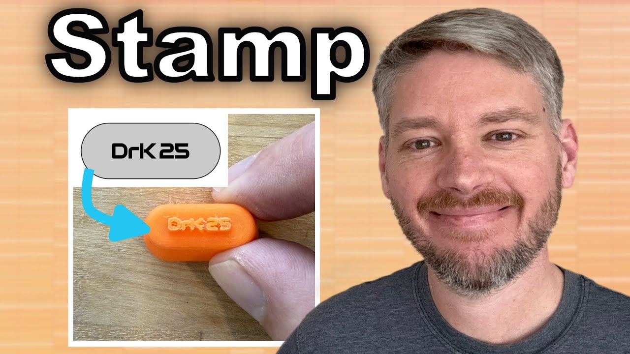 Design & 3D Print a Custom Stamp - 2025 Makers Mark