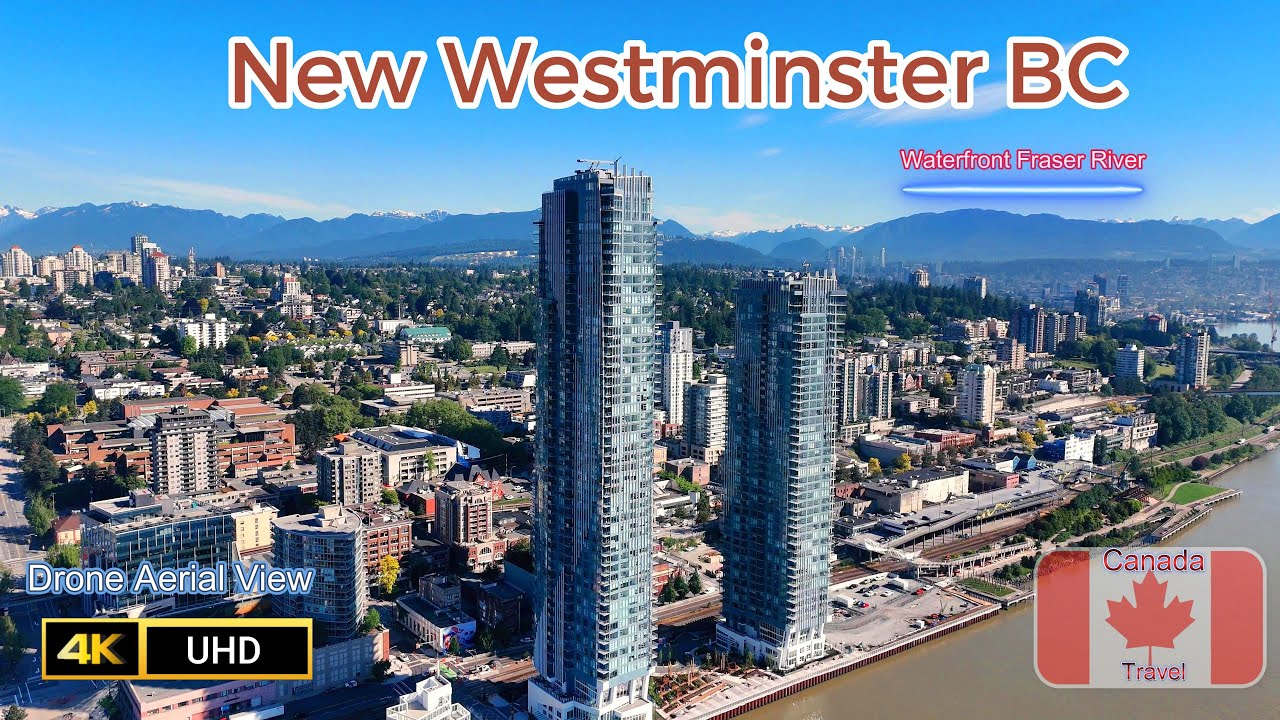 New Westminster BC Drone 4K