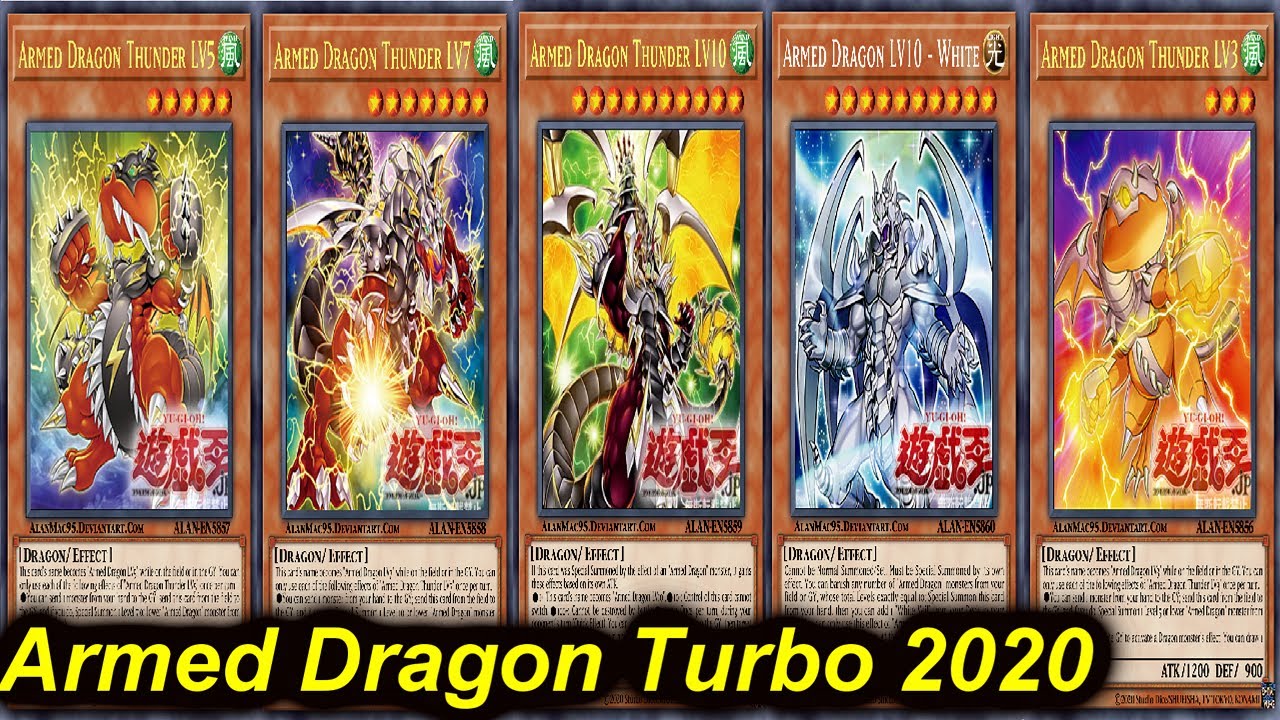 【YGOPRO】ARMED DRAGON NEW SUPPORT DECK SEPTEMBER 2020