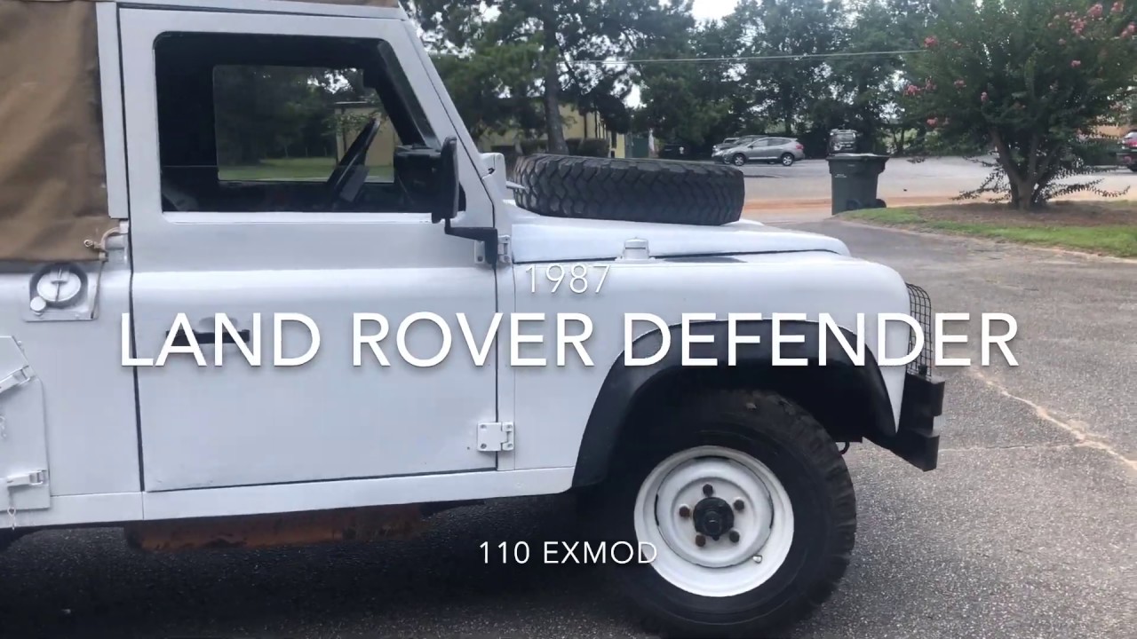1987 Land Rover Defender 110 EXMOD Walkaround