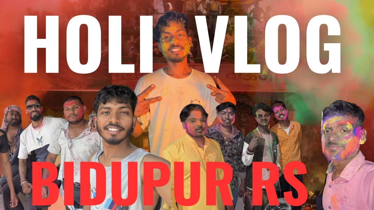 Aaj finally Holi hoyi Gaya | Aaj Holi mein kiya huaa aap aap jankar hosh udjayege |Bidupur Jettveer 