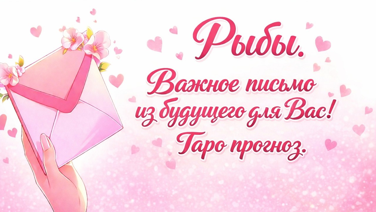 📩 ПИСЬМО ИЗ БУДУЩЕГО: РЫБЫ ♓ О чем вы еще не знаете? ЭТО ШОК! 💯 СБУДЕТСЯ!