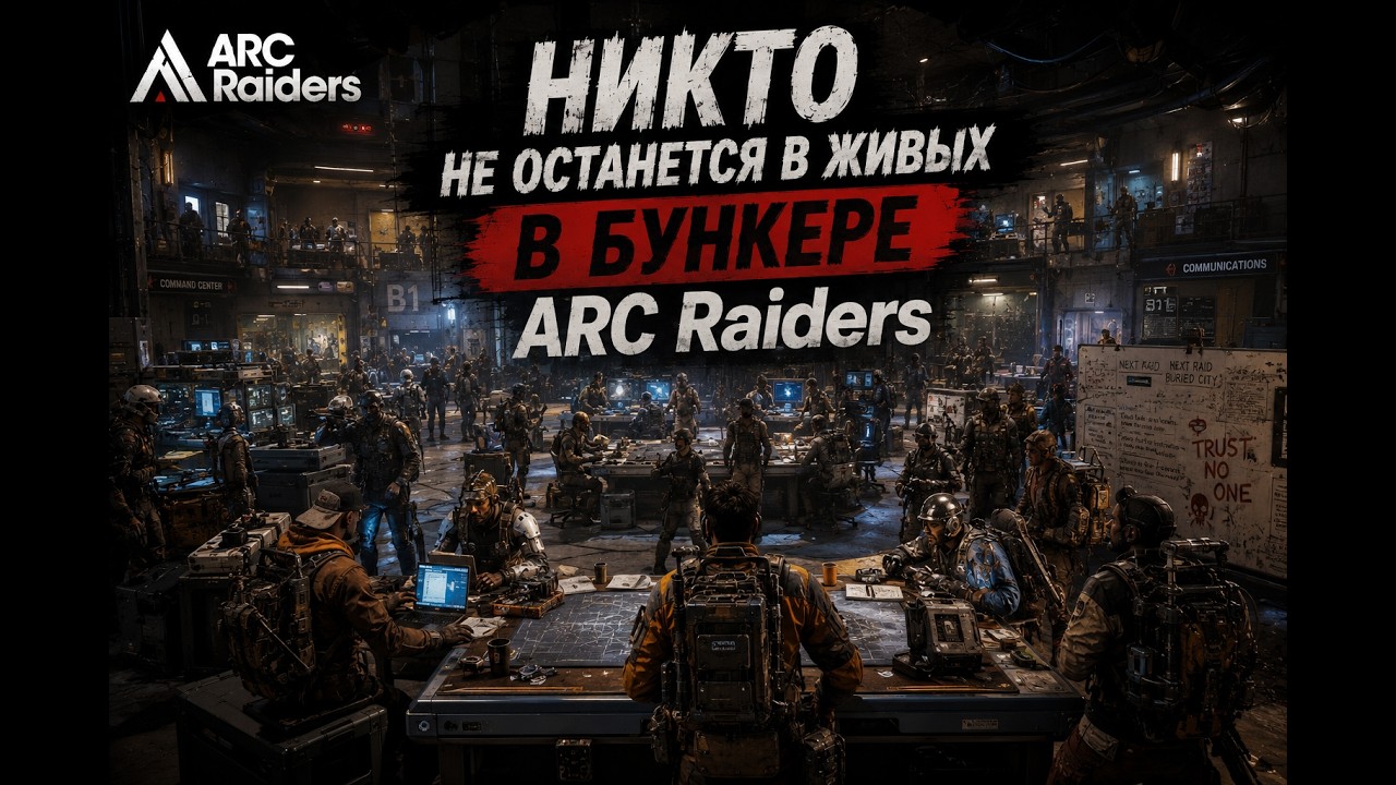 НИКТО НЕ ОСТАНЕТСЯ В ЖИВЫХ В БУНКЕРЕ ARC Raiders