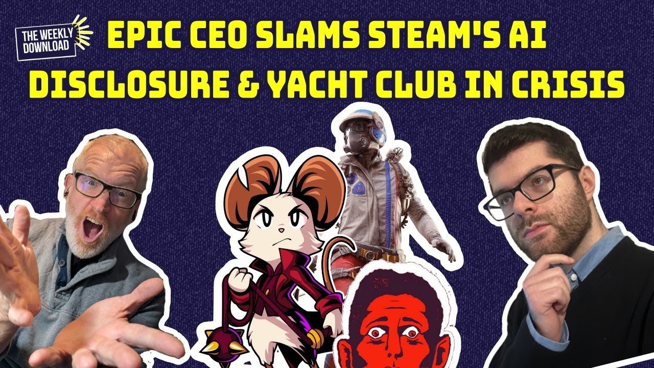The Weekly Download - Epic CEO slams Steam on AI & Shovel Knight dev in 