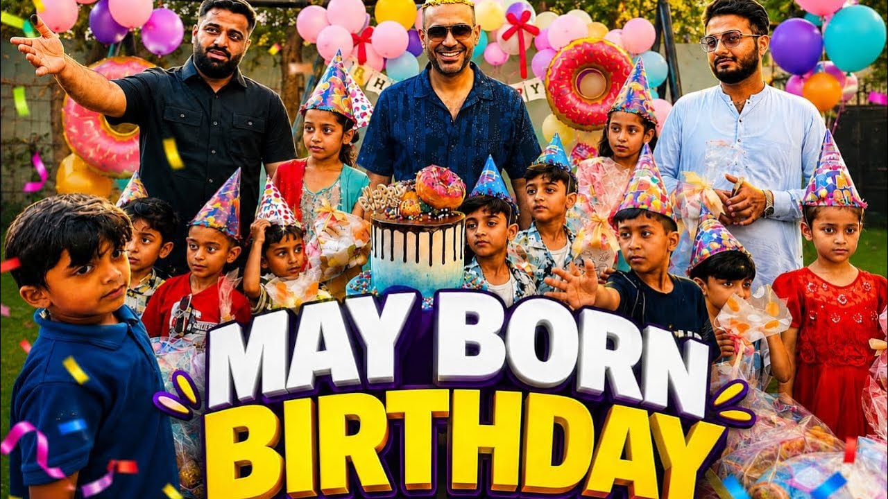Ali Arslan Somroo chose to celebrate with our children&rsquo;s ❤️