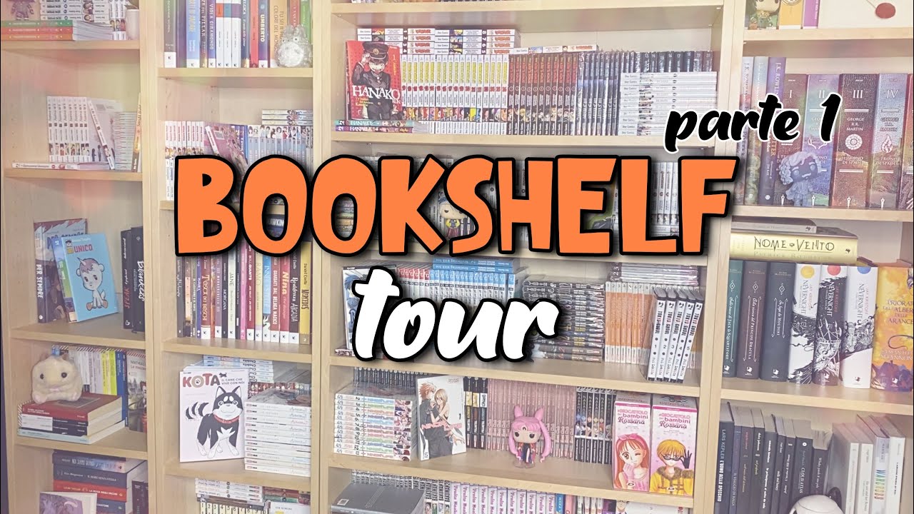 BOOKSHELF TOUR 2021 📚 - La mia libreria (parte 1)