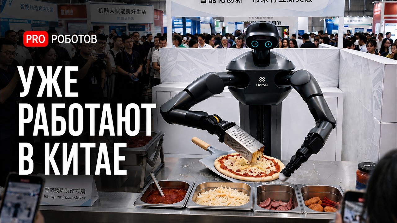 Роботы Массажисты, Повара и Аптекари | Что показали на WAIC 2026?