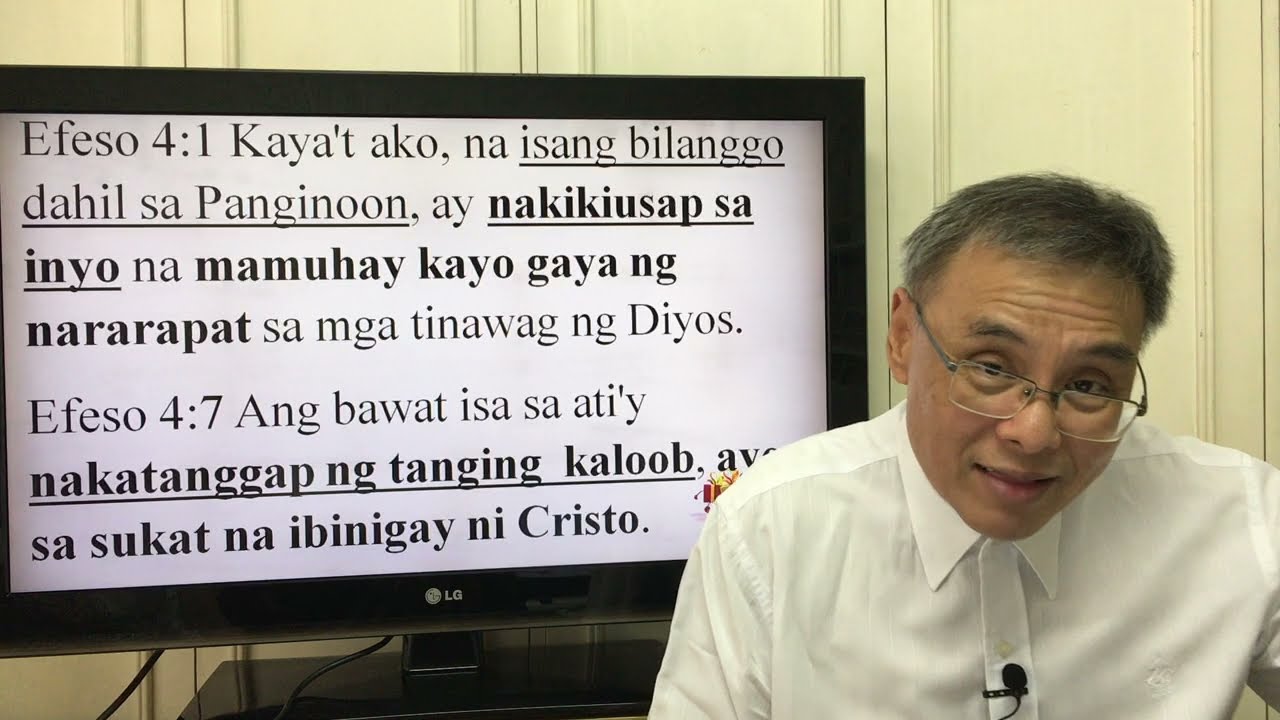 Gamitin ang Kaloob ng May Pag ibig  Efeso 4:11 16.