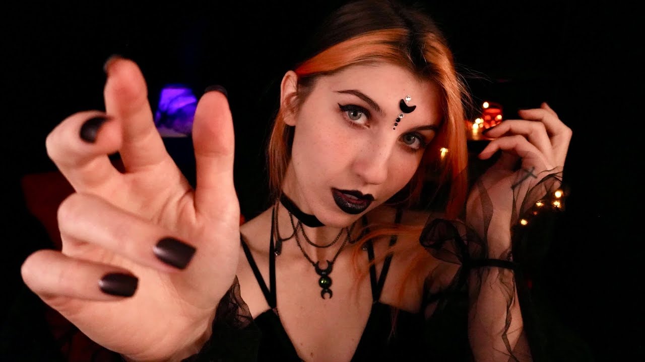 (ASMR) I Put A Spell On You!✨💜Sensitive Inaudible Whispers, Mouth Sounds, Crinkles & Cozy Ambience