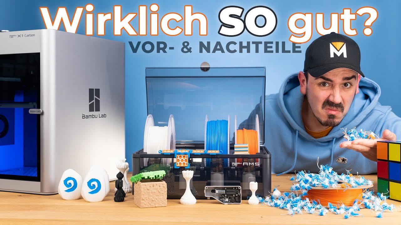 Bambu Lab X1/P1P AMS | Mehrfarbiger 3D Druck | IDEX, Dual Extruder, MMU?