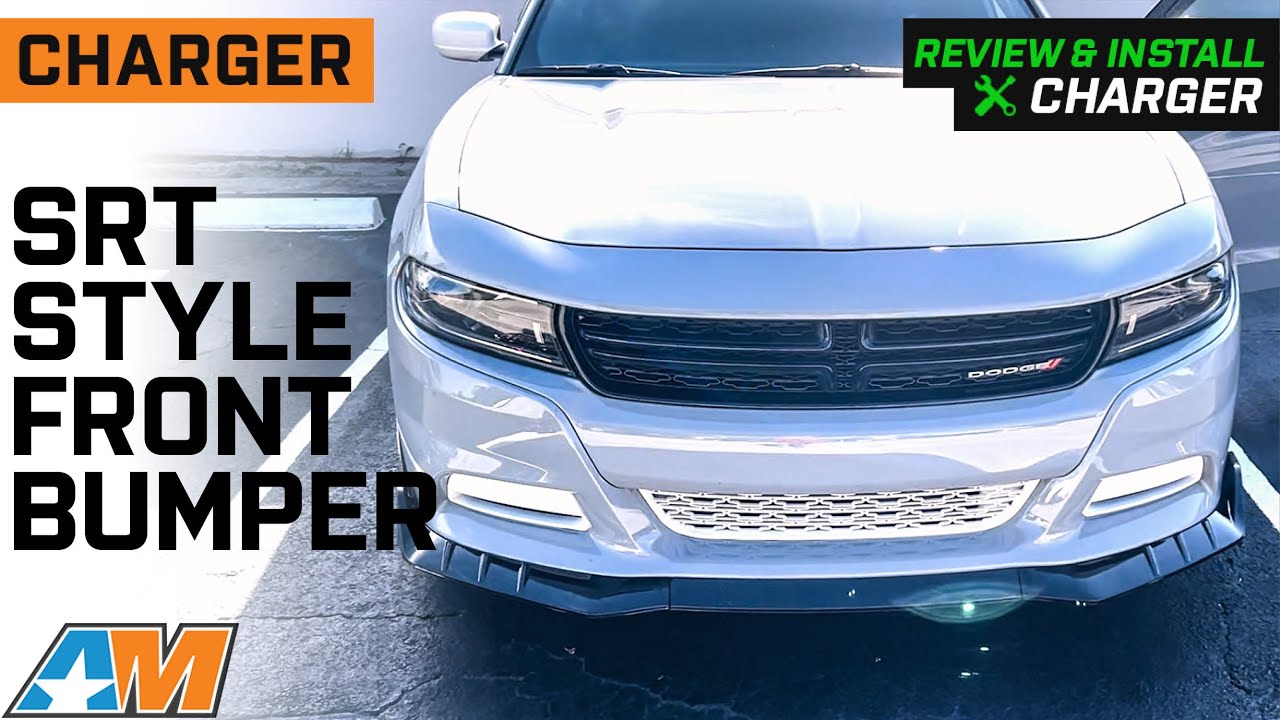 2015-2023 Charger SRT Style Front Bumper Lip Splitter Review & Install