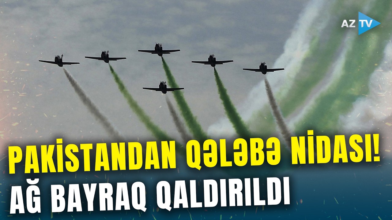 Pakistan dövlət kanalından QƏLƏBƏ AÇIQLAMASI - Qərargahlar vuruldu, Taliban AĞ BAYRAQ qaldırdı