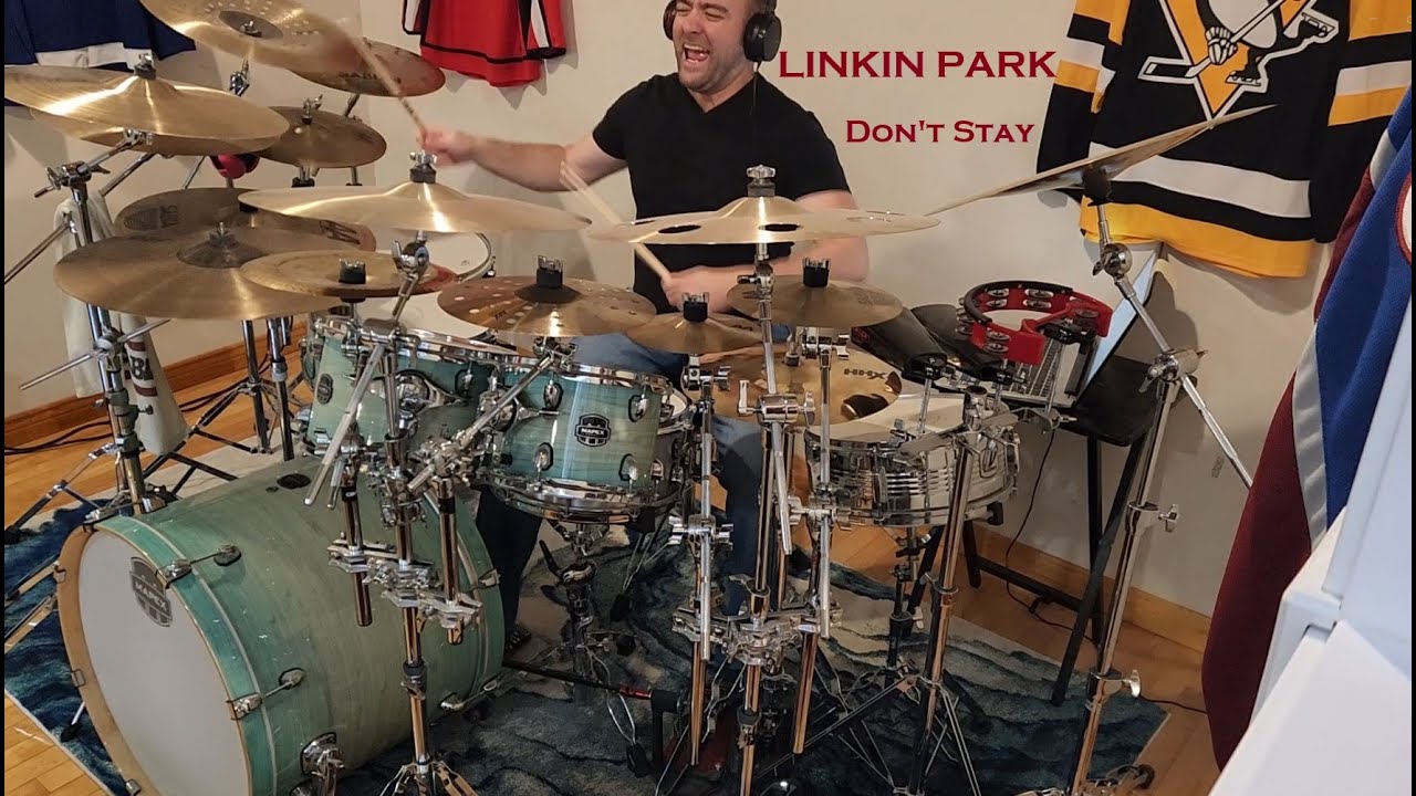 Linkin Park - Don't Stay  -- Drum cover