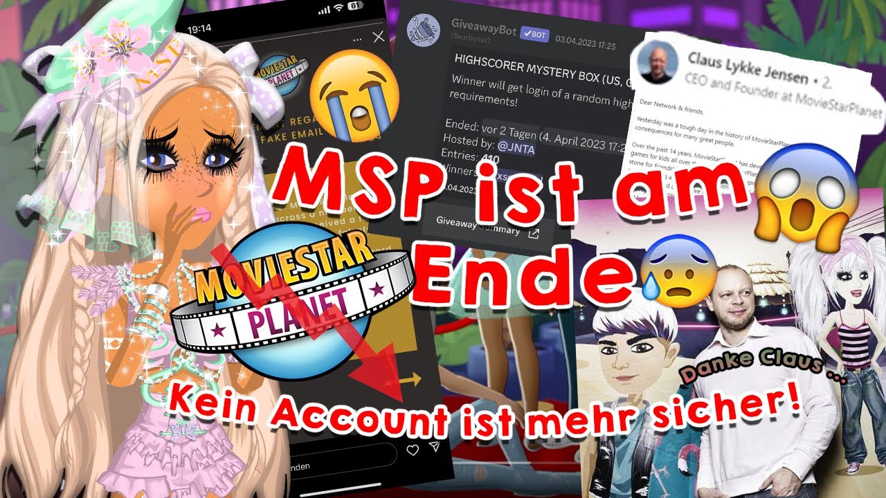 MSP SKANDAL!! 😱 Passwörter und E-Mails von Usern veröffentlicht und MSP entlässt Mitarbeiter?! 😰😭