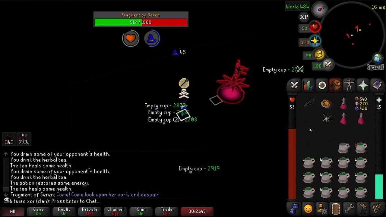 UIM vs. Seren — The Tea Method (Song of the Elves, SOTE boss)