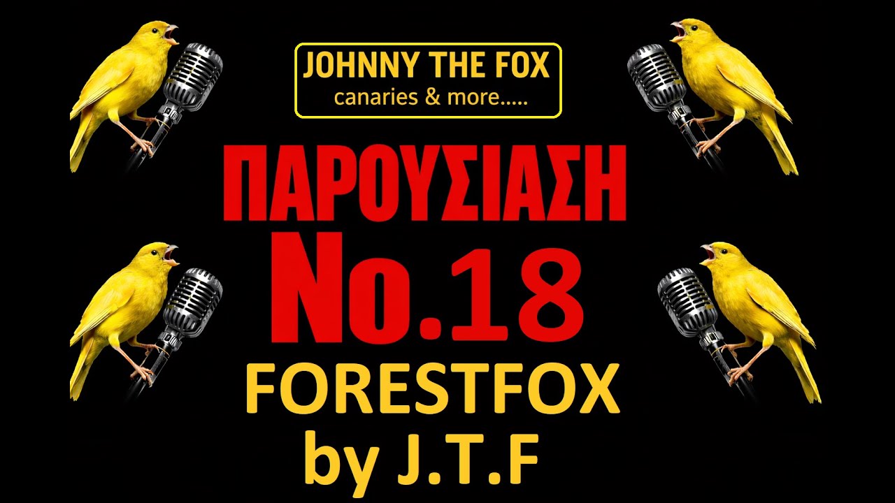 FORESTFOX CANARY......ΠΑΡΟΥΣΙΑΣΗ Νο 18