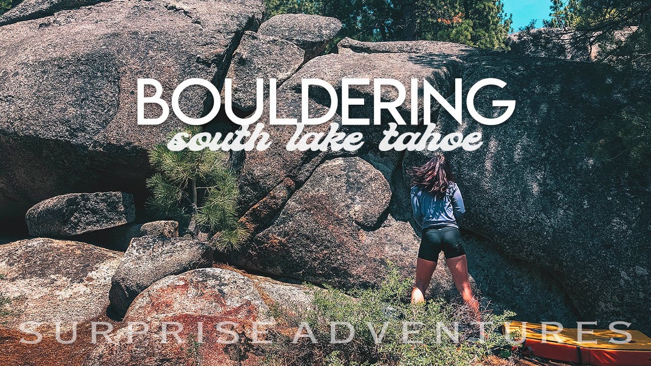 SOUTH LAKE TAHOE CLIMBING | PIE SHOP BOULDERS & BLUE GRANITE GYM