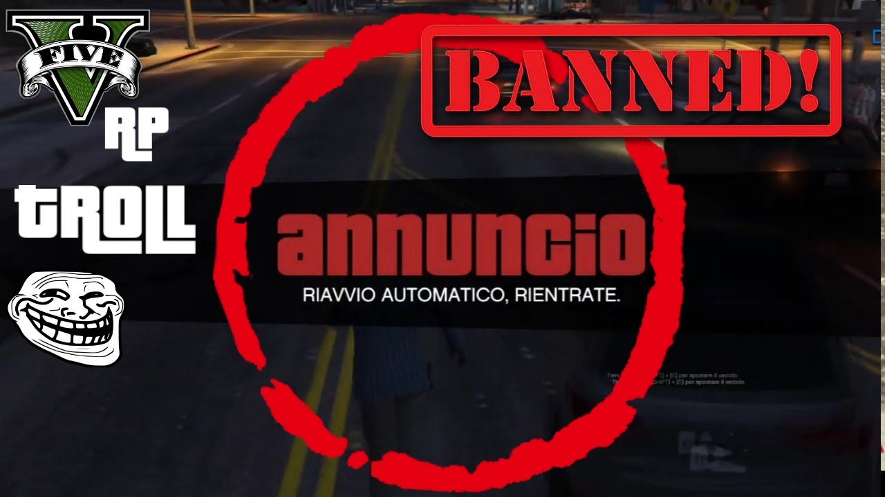 FINGO UN RIAVVIO IN UN SERVER SU GTA RP