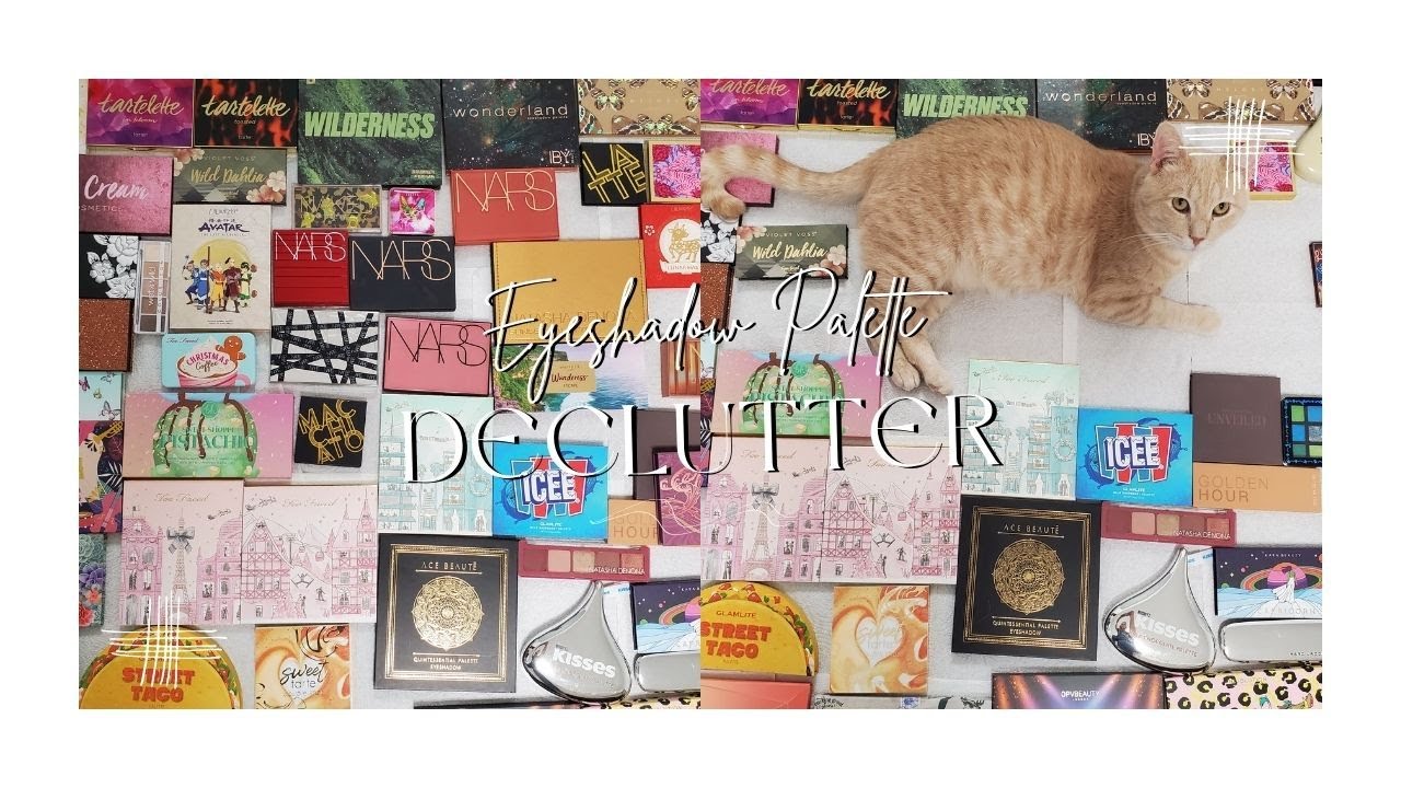 HUGE PALETTE DECLUTTER | 70% GONE...what is making the move with me??