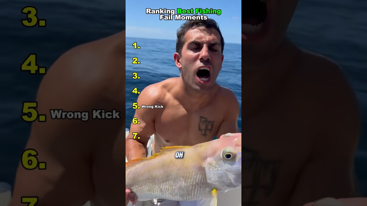Ranking Best Fishing Fail Moments 😆 