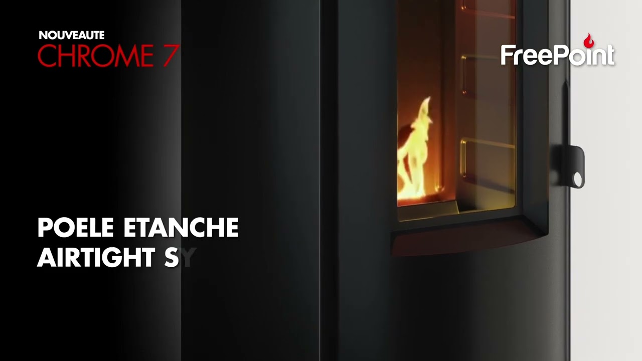 Po&ecirc;le &agrave; granul&eacute;s Chrome 7 Airtight FREEPOINT