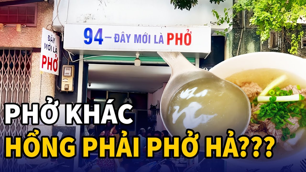 Ông chủ tiệm phở ĐÂY MỚI LÀ PHỞ lên tiếng về cái tên gây tranh cãi của tiệm || Sài Gòn