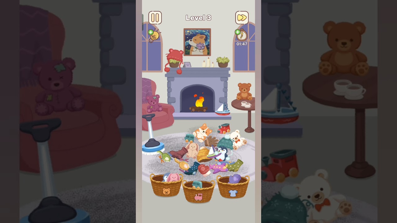 ASMR Satisfying Game 'Satistory:Tidy Up' Relaxing Game Time #game #satisfyingames #satisfyinggame 