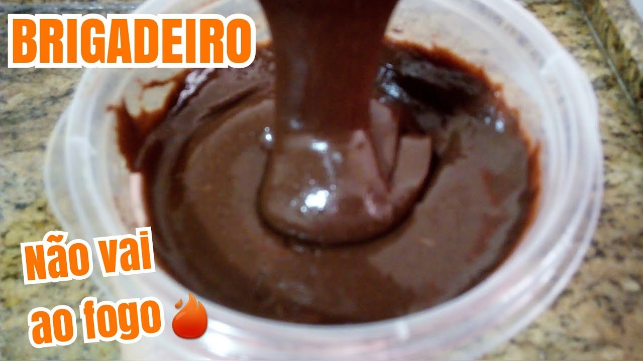 RECHEIO DE BRIGADEIRO QUE NÃO VAI AO FOGO, SEM GELATINA E SEM CHANTILLY