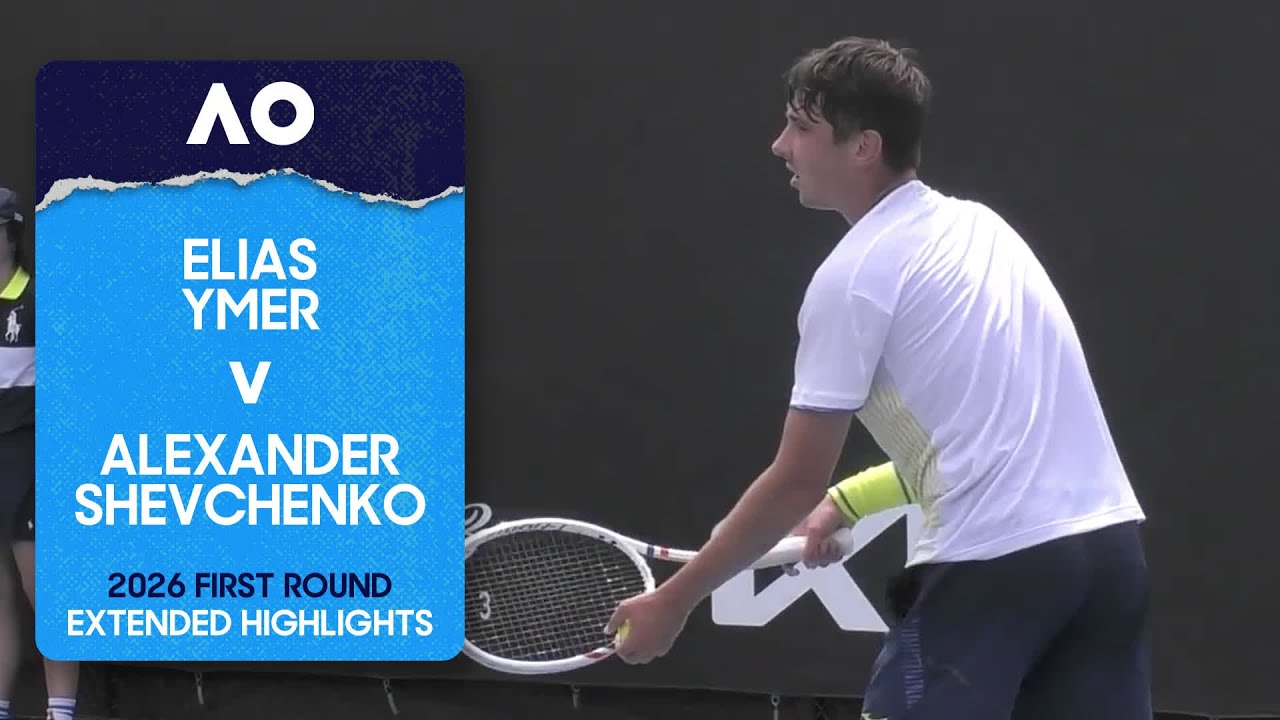 Elias Ymer v Alexander Shevchenko Extended Highlights | Australian Open 2026 First Round