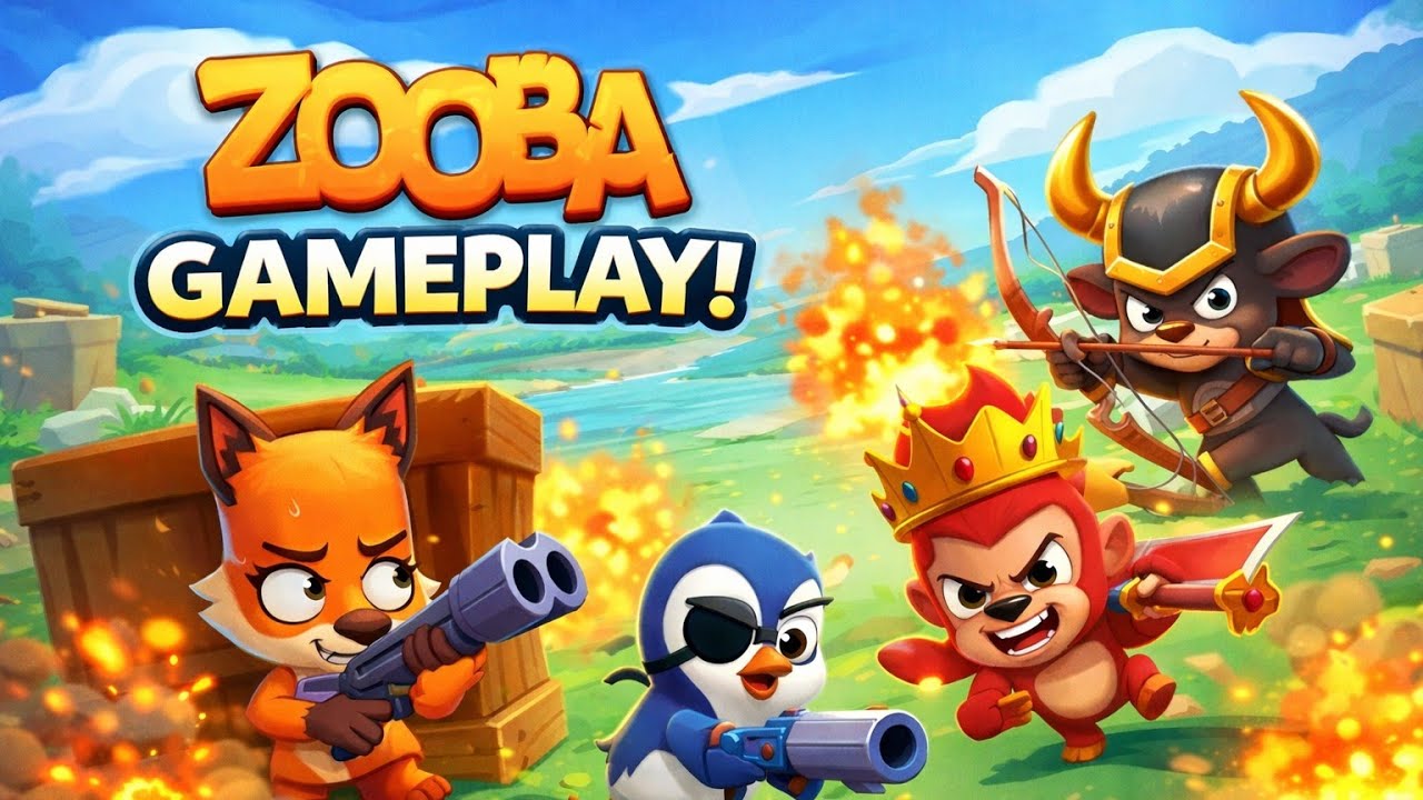 Zooba Gameplay 🔥 | 1v4 Fight | Crazy Ending