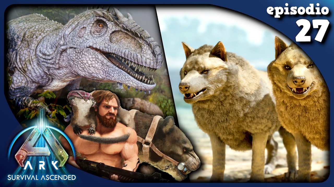 CACCIA GROSSA e addomesticamento dei META-LUPI ! - Ark Survival Ascended | The Island | EP.27