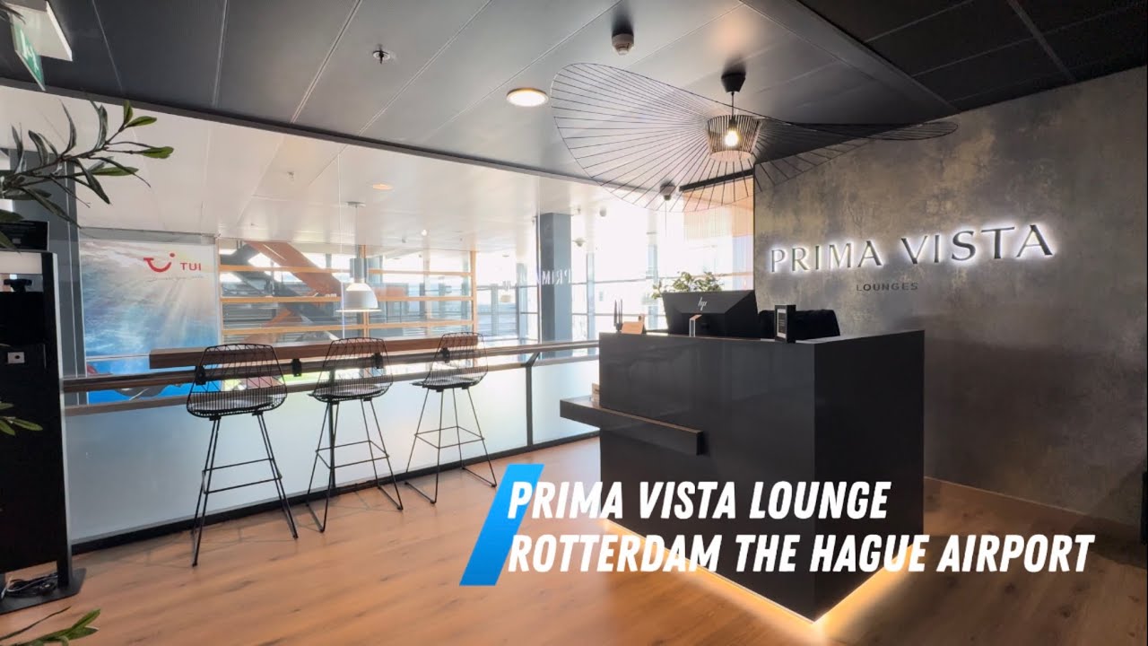 Prima Vista Lounge in Rotterdam The Hague Airport (RTM) , Netherlands