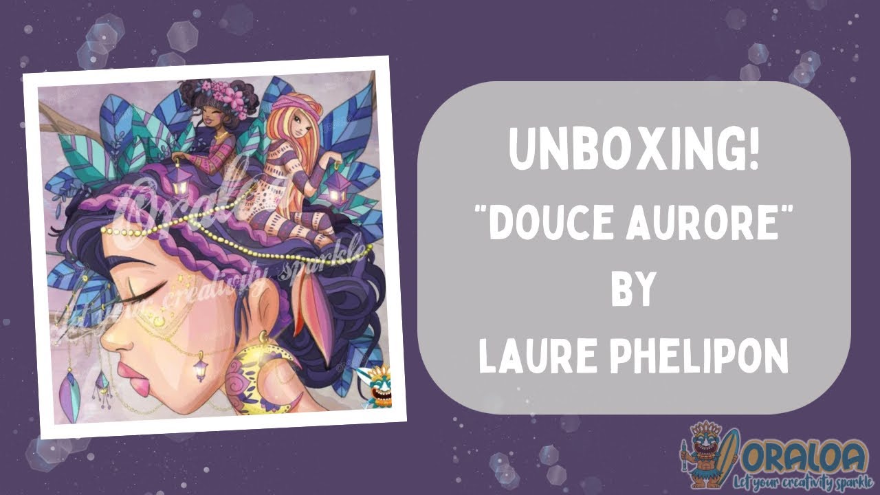 Unboxing one of a kind! • Douce Aurore • ORALOA Diamond Painting