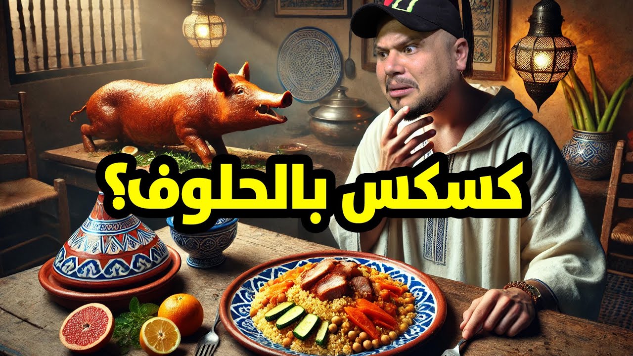 كسكس المغربي ولا كياكل فالعصى ! هادو واش حماقو ؟