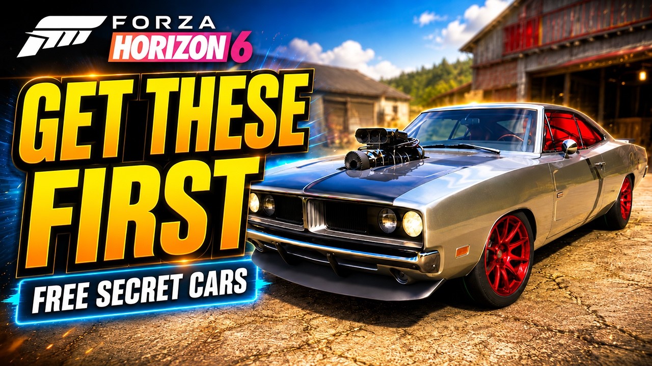Forza Horizon 6: Get These FREE Secret Cars First