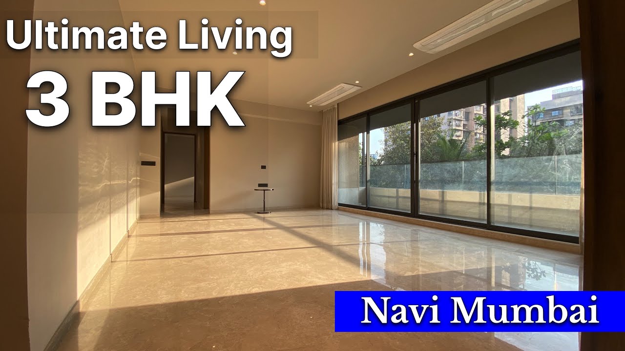 Ultimate Living 3 BHK - [ Deck Balcony ] Seawoods, Navi Mumbai
