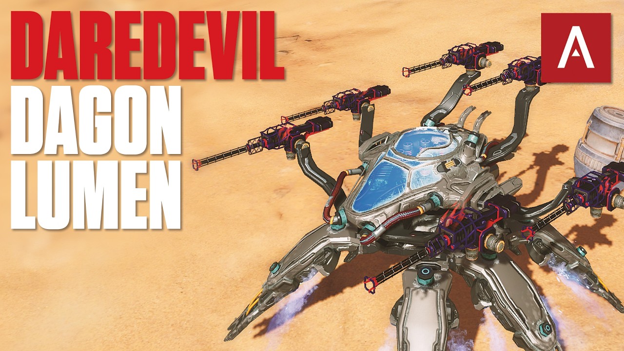 War Robots &mdash; Dagon Lumen переходит в режим &laquo;Сорвиголовы&raquo;! Геймплей WR Dagon