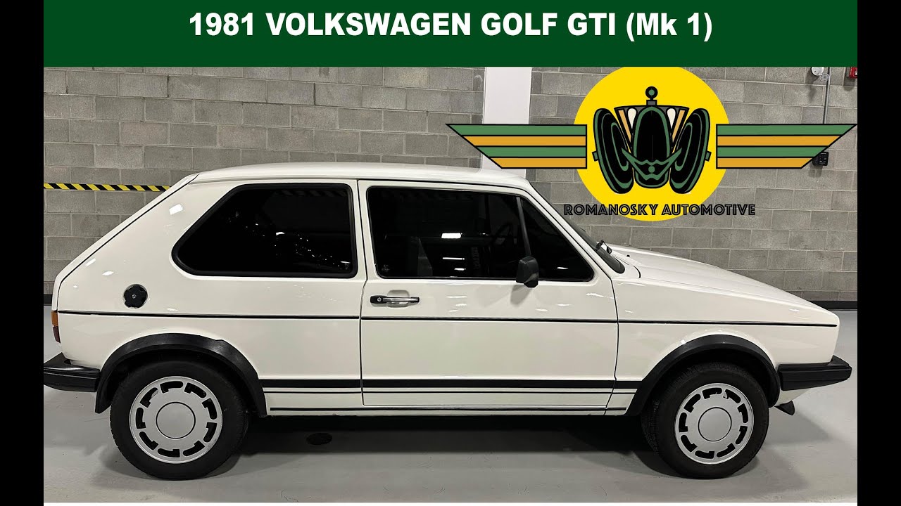 1981 EURO VW GOLF GTI - Bring A Trailer Preview