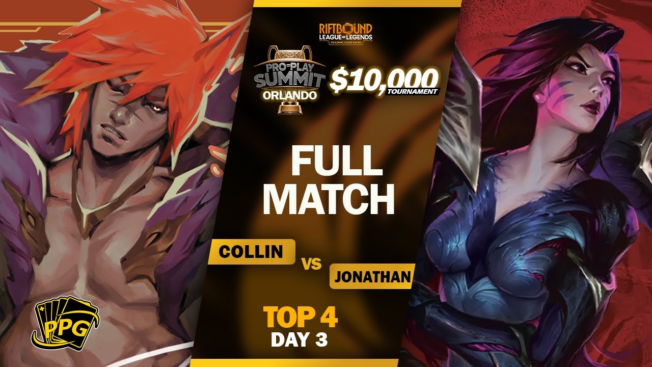 Pro Play Summit Orlando RIFTBOUND - Top 4 - Sett vs Kai'Sa | Pro-Play Games