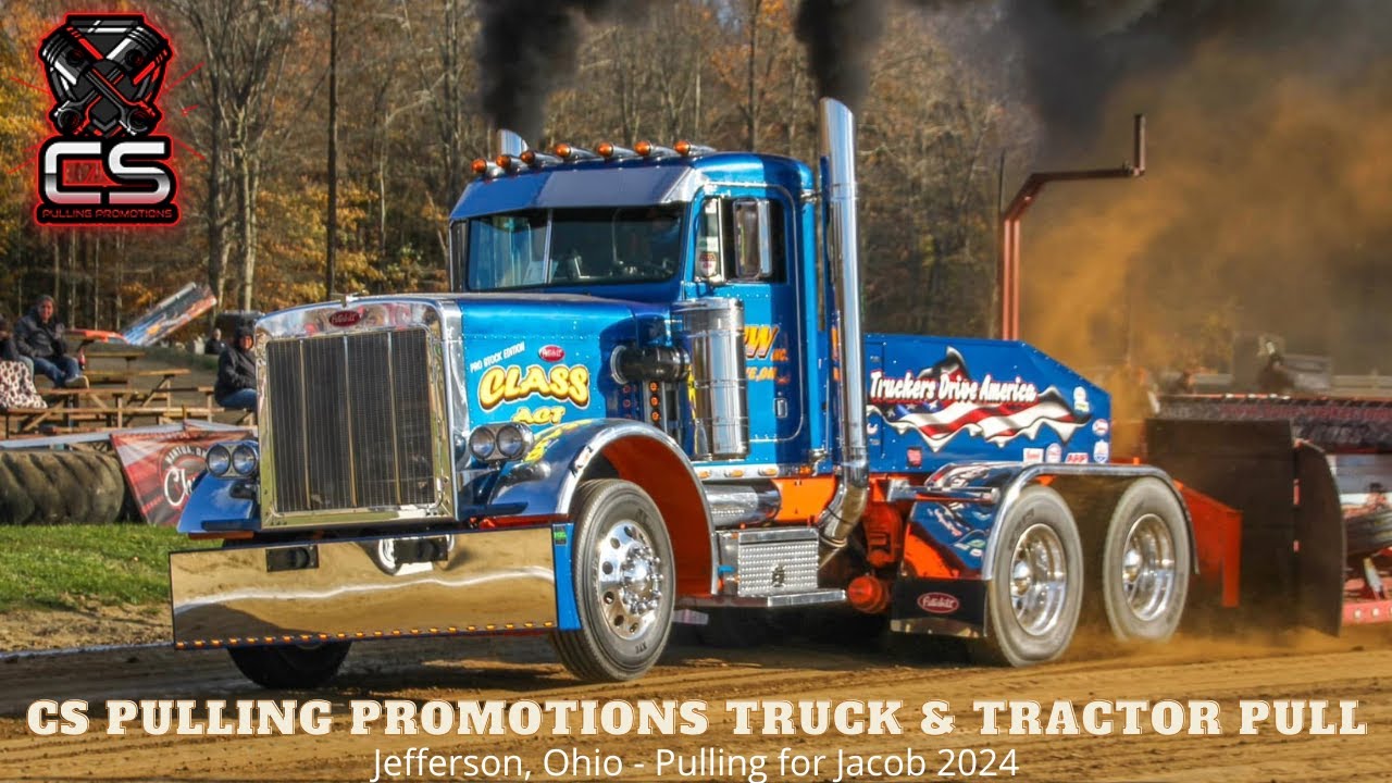 Jefferson, Ohio - CS Pulling Promotions Truck & Tractor Pull - Pulling for Jacob 2024
